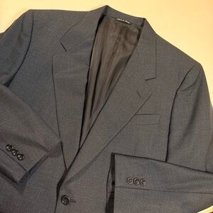 Canali Proposta‎ Wool 48R Made in Italy Dark Gray Luxury Italian Tailoring EUC